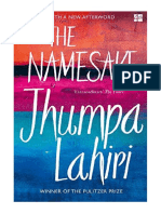 The Namesake - Jhumpa Lahiri