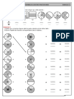 Chap 9 - Exercices 3 - Ecritures D'une Fraction (Camemberts) - CORRIGE