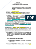 Unidade II - Competência Da Justiça Do Trabalho Roteiro 2021.2