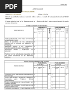 Autoevaluacion Tercer Trimestre Fisica y Quimica