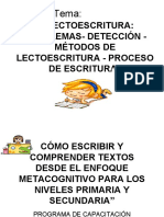 Diapositivas de Lectoescritura Conceptos y Métodos