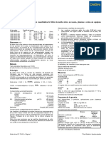 Acido Urico Fs Toos 4x20ml1x20ml+Std 1x3ml (100ml) - MRP Uric Acid Fs Toos Cod. 1 3001 99 10 021