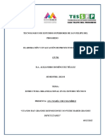 Estructura Organizacional en El Estudio Técnico