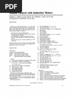 Motion Control With Induction Motors