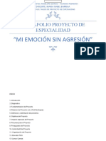 Portafolio Proyecto de Especialidad: "Mi Emoción Sin Agresión"