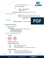 Acido Fosforico Clarvi HDS Sga (20181130)