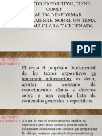 Semana 1 Proyecto 3, Texto Expositivo