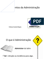 Slides 1 Fundamentos Da Administração 2015.1