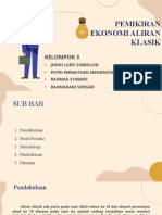 Kelompok 3 - Sejarah Pemikiran Ekonomii