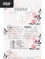 Sahar Catalogo Noviembre