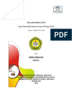 Telaah Jurnal Pico: Tugas Mata Kuliah Natural Advanced Therapy (NAT)