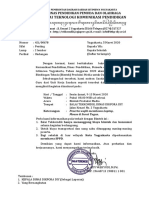 Surat Undangan Bimtek Produksi Media Pemebelajaran (9-13 Maret 2020)