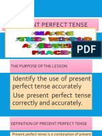 Present Perfect Tense