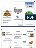 Triptico Nutricion