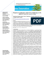 Response of Radioactive Cobalt (Co) Teletherapy On M Plants of Capsicum Chinense Jacq