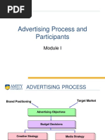 Advertising Process and Participants