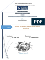 Réglage Par Mode de Glissement D'un Moteur A Synchrone