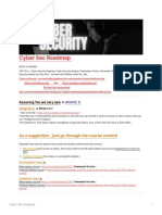 Cyber Security Roadmap