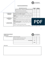 Pauta para Evaluar El Portafolio