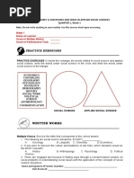 Answer Sheet For Week 1-8 Diass q1