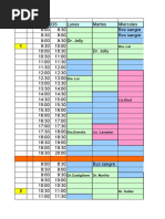 Horarios Libres Consultorios!!!!!Grilla