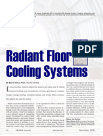 Radiant Floor Cooling Systems