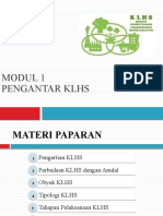 Modul 1-Pengantar Klhs