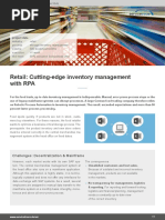 Retail: Cutting-Edge Inventory Management With RPA: Challenges: Decentralization & Mainframe