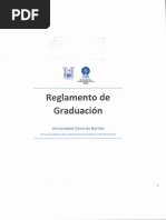 Reglamento de Graduacion UGB 2021