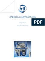 Operating Instructions: HTL-PHP Air Torque Pump