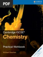 Cambridge Igcse Chemistry Practical Workbook仅40页