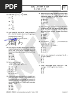 Matematika Set 1 Kelas 9