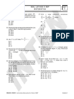 Matematika Set 2 Kelas 9