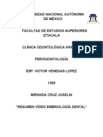 Embriología Dental