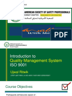 Introduction To ISO-9001