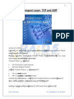 Transport Layer TCP and UDP - Raid-5 Technology Myanmar