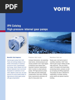 IPH Catalog High-Pressure Internal Gear Pumps: Voith Turbo