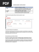 Instrucciones