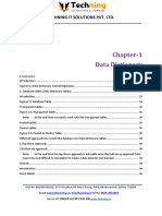 Chapter-1 Data Dictionary: Techning It Solutions Pvt. LTD