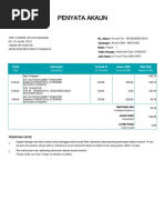 Penyata Akaun: Tarikh Date Keterangan Description Terminal ID ID Terminal Amaun (RM) Amount (RM) Baki (RM) Balance (RM)