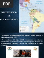 Independencia Hispanoamérica