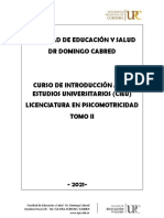 CIEU PSM TOMO II 2021 Facultad de Educacion y Salud Informatica Educativa Facultad de Educacion y Salud