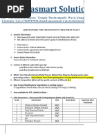 ETP Questionnaire