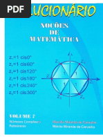 Solucionário Noções de Matemática Volume 7 by Marcílio Miranda