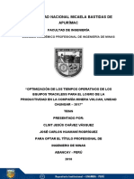 Universidad Nacional Micaela Bastidas de Apurímac: Escuela Académico Profesional de Ingeniería de Minas