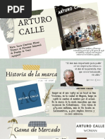 Analisis de Marca ARTURO CALLE