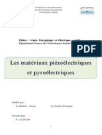 Rapport (Piézo Pyro)