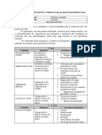 Ementa de Componente Curricular Da Base Diversificada - Estudo Orientado