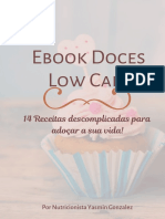 Ebook - "Doce Vida Low Carb" - @yasmingonzalez - Nutri