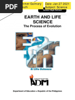 Template - EarthandLifeSci12 - Q2 - Mod13 - Process - of - Evolution - Ver3